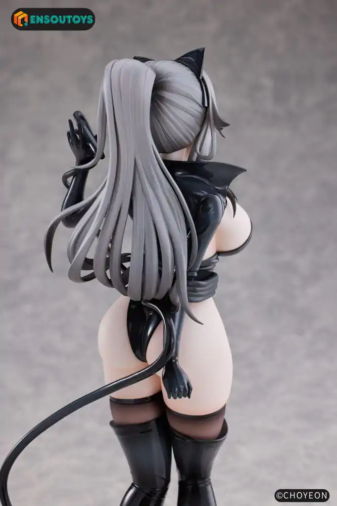 K Pring Original Character 1/6 Cat Woman Happy-chan Different Color Edition szobor figura 27 cm termékfotó