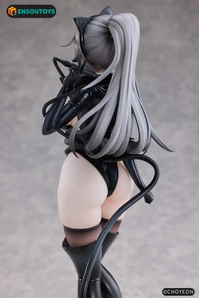 K Pring Original Character 1/6 Cat Woman Happy-chan Different Color Edition szobor figura 27 cm termékfotó