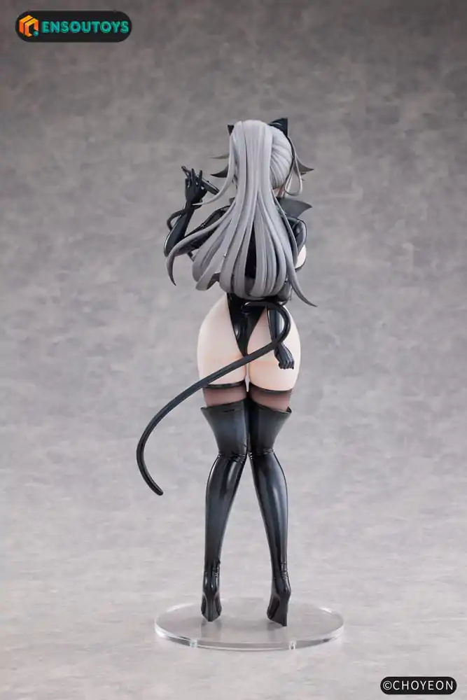 K Pring Original Character 1/6 Cat Woman Happy-chan Different Color Edition szobor figura 27 cm termékfotó