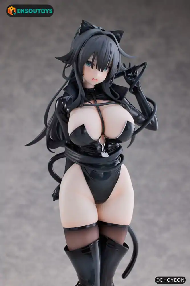 K Pring Original Character 1/6 Cat Woman Happy-chan szobor figura 27 cm termékfotó
