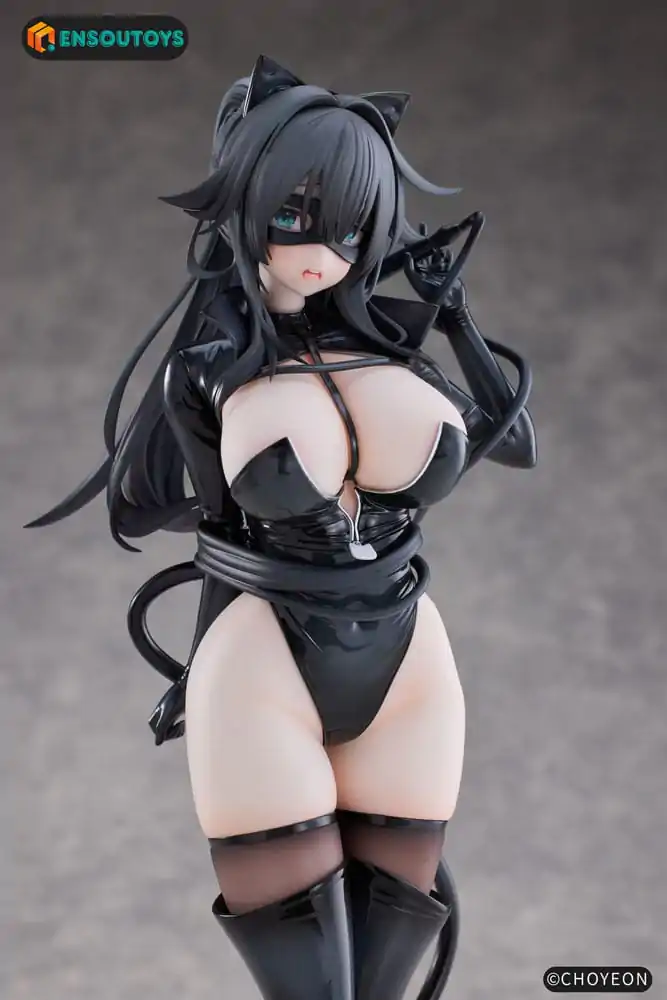 K Pring Original Character 1/6 Cat Woman Happy-chan szobor figura 27 cm termékfotó