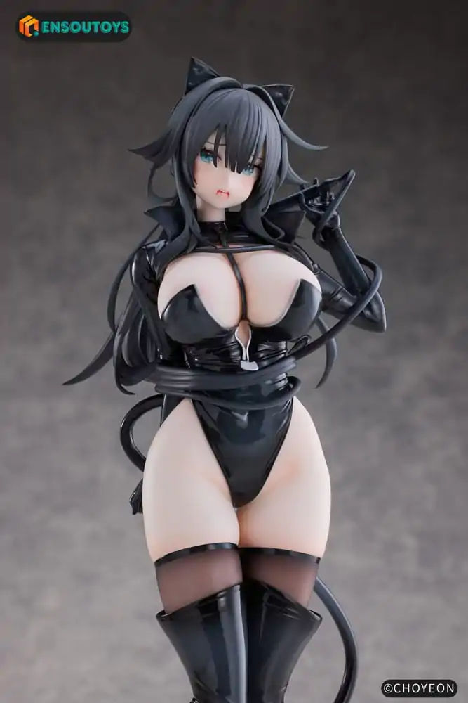K Pring Original Character 1/6 Cat Woman Happy-chan szobor figura 27 cm termékfotó