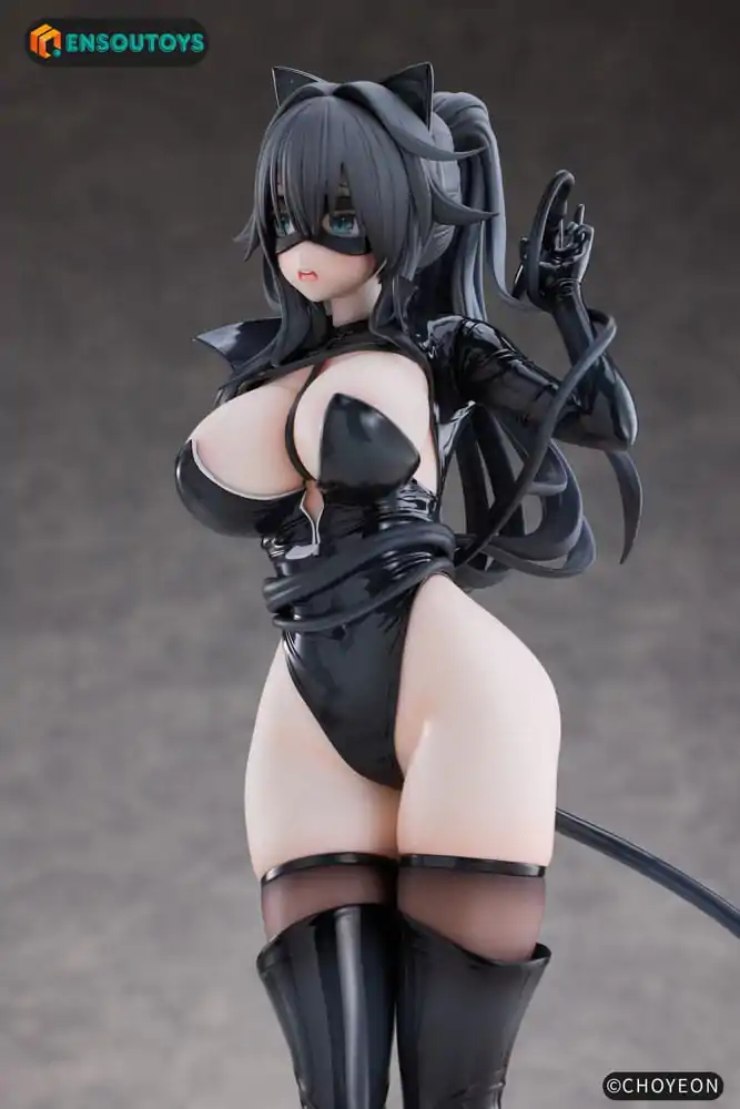 K Pring Original Character 1/6 Cat Woman Happy-chan szobor figura 27 cm termékfotó