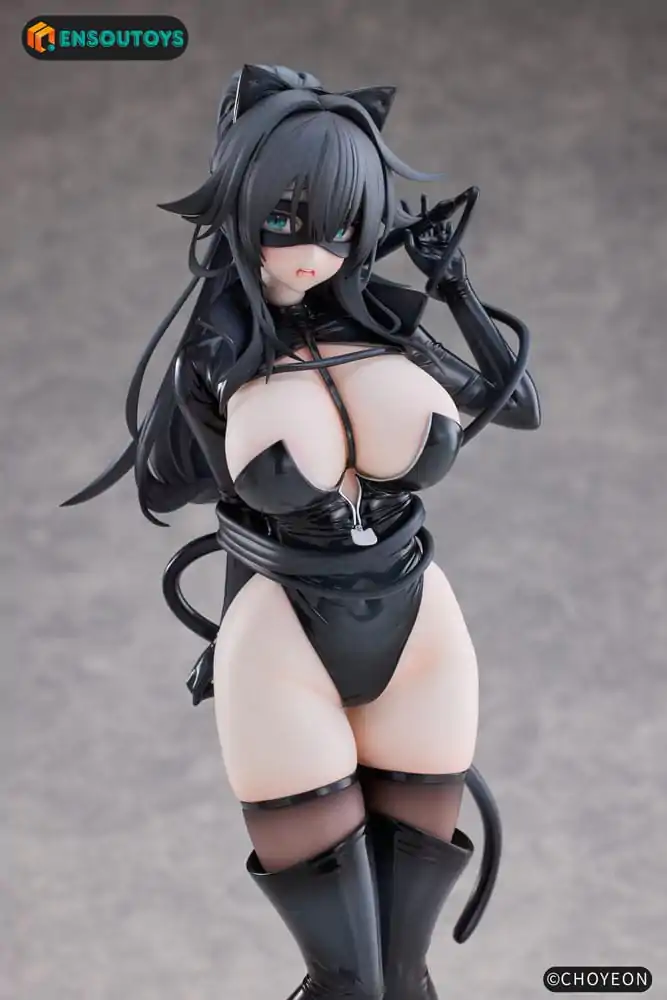 K Pring Original Character 1/6 Cat Woman Happy-chan szobor figura 27 cm termékfotó