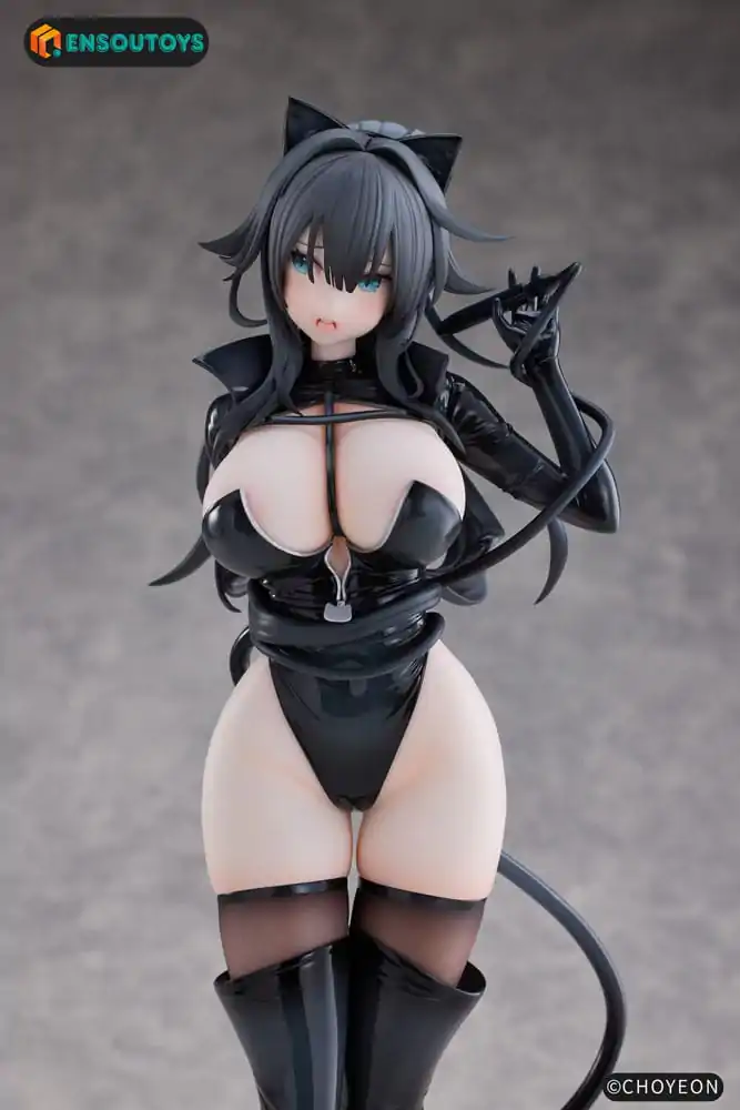 K Pring Original Character 1/6 Cat Woman Happy-chan szobor figura 27 cm termékfotó