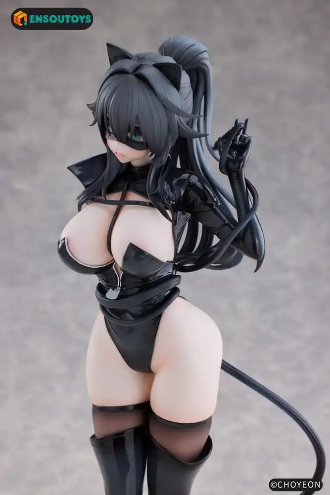 K Pring Original Character 1/6 Cat Woman Happy-chan szobor figura 27 cm termékfotó