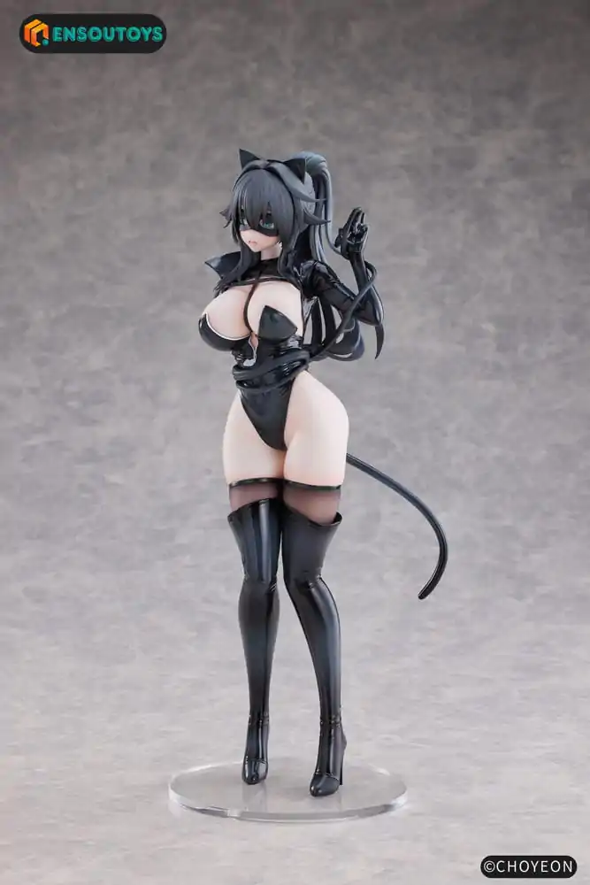 K Pring Original Character 1/6 Cat Woman Happy-chan szobor figura 27 cm termékfotó