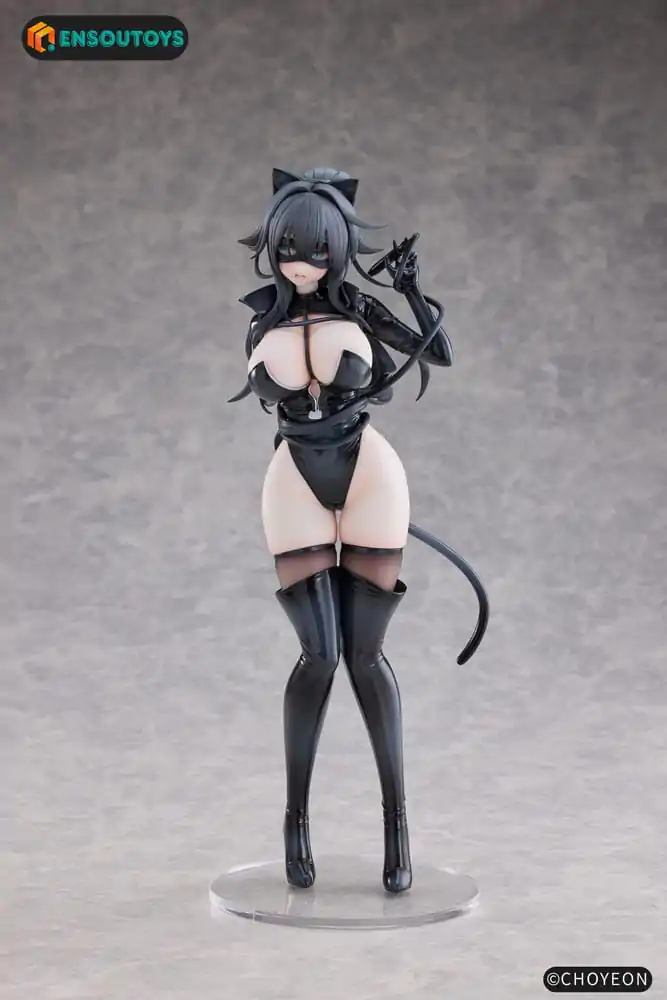 K Pring Original Character 1/6 Cat Woman Happy-chan szobor figura 27 cm termékfotó