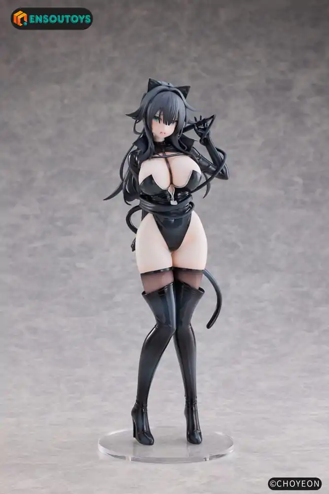 K Pring Original Character 1/6 Cat Woman Happy-chan szobor figura 27 cm termékfotó