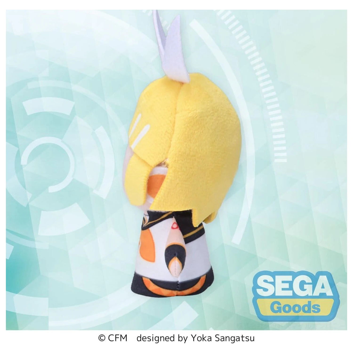 Kagamine Rin & Len Fuwa Petit plüss Kagamine Rin Finger Mascot 10 cm termékfotó
