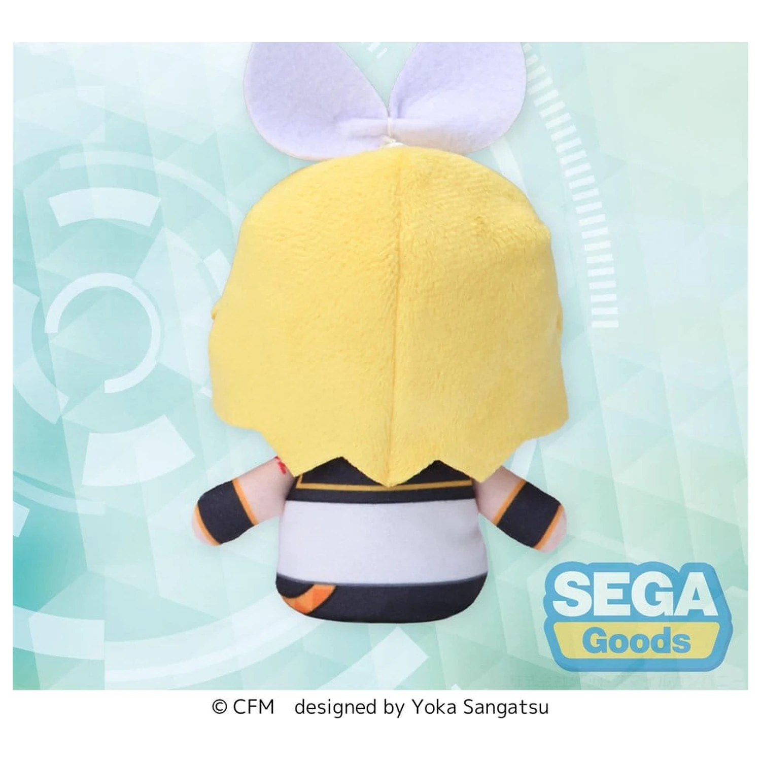 Kagamine Rin & Len Fuwa Petit plüss Kagamine Rin Finger Mascot 10 cm termékfotó