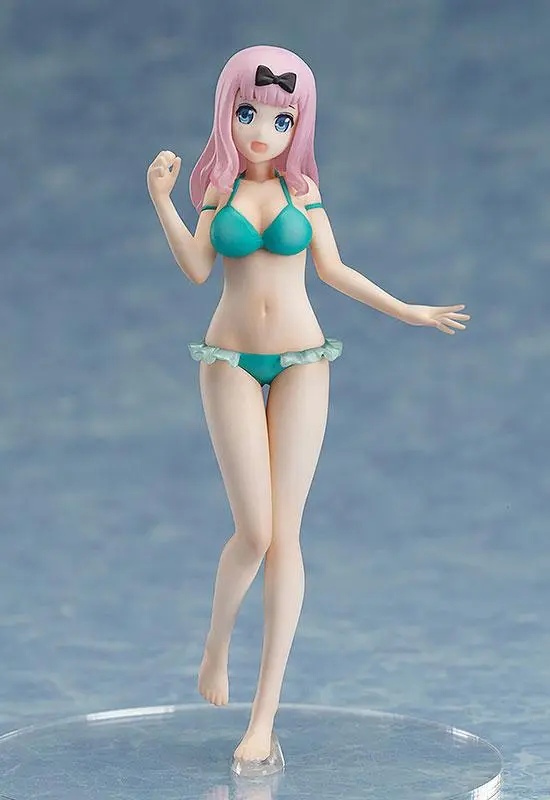 Kaguya-sama: Love is War 1/12 Chika Fujiwara Swimsuit Ver. PVC szobor figura 13 cm termékfotó