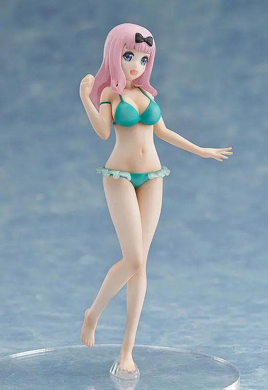 Kaguya-sama: Love is War 1/12 Chika Fujiwara Swimsuit Ver. PVC szobor figura 13 cm termékfotó