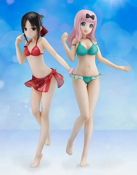 Kaguya-sama: Love is War 1/12 Chika Fujiwara Swimsuit Ver. PVC szobor figura 13 cm termékfotó