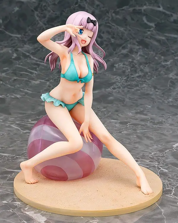 Kaguya-sama: Love is War 1/7 Chika Fujiwara Swimsuit Ver. PVC szobor figura 16 cm termékfotó