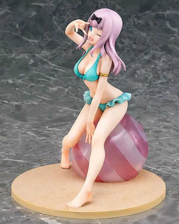 Kaguya-sama: Love is War 1/7 Chika Fujiwara Swimsuit Ver. PVC szobor figura 16 cm termékfotó
