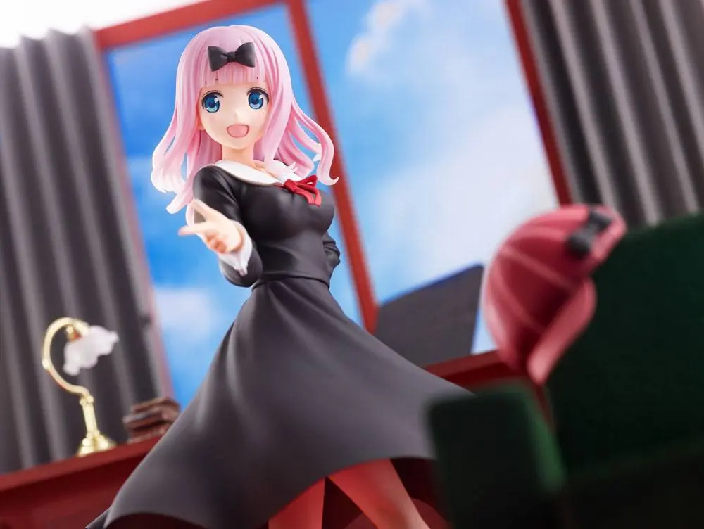 Kaguya-sama: Love is War PVC 1/7 Chika Fujiwara DT-170 Ver. szobor figura 22 cm termékfotó