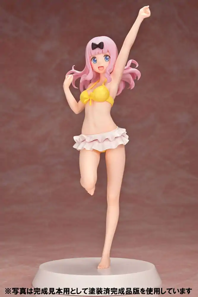 Kaguya-sama: Love is War Summer Queens 1/8 Assemble Heroines Chika Fujiwara Figure Kit Ver. PVC szobor figura 23 cm termékfotó