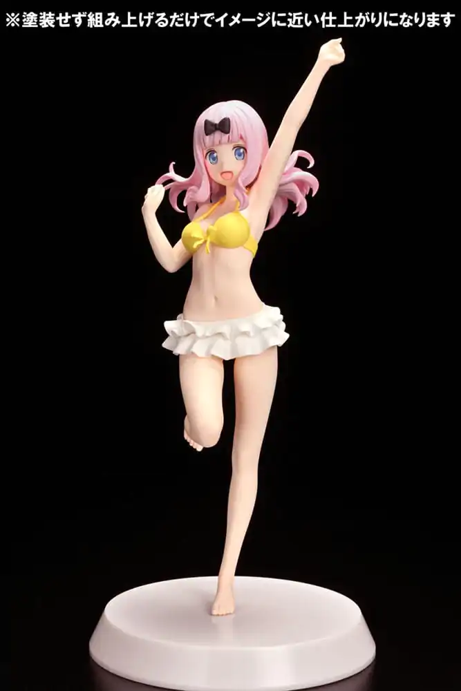 Kaguya-sama: Love is War Summer Queens 1/8 Assemble Heroines Chika Fujiwara Figure Kit Ver. PVC szobor figura 23 cm termékfotó