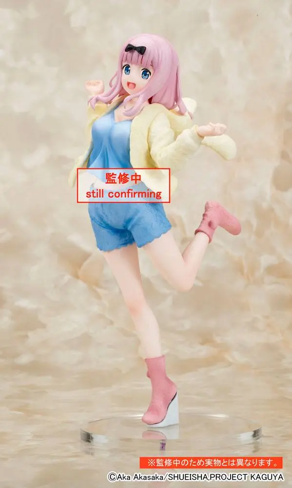 Kaguya-sama: Love is War Ultra Romantic Chika Fujiwara Roomwear Ver. PVC szobor figura 18 cm termékfotó