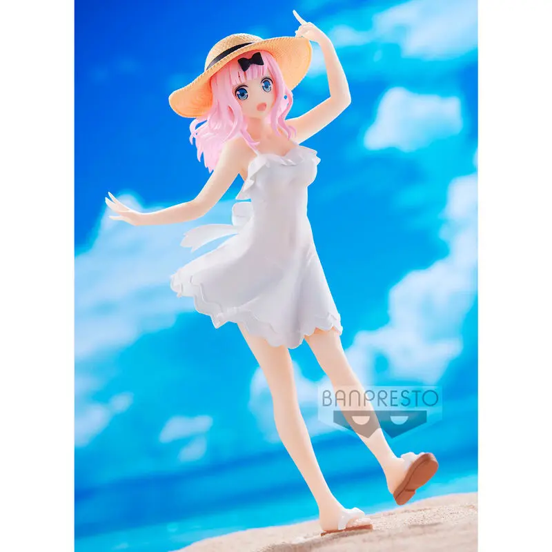 Kaguya Sama Love is War Ultra Romantic Kyunties Chika Fujiwara figura 18cm termékfotó