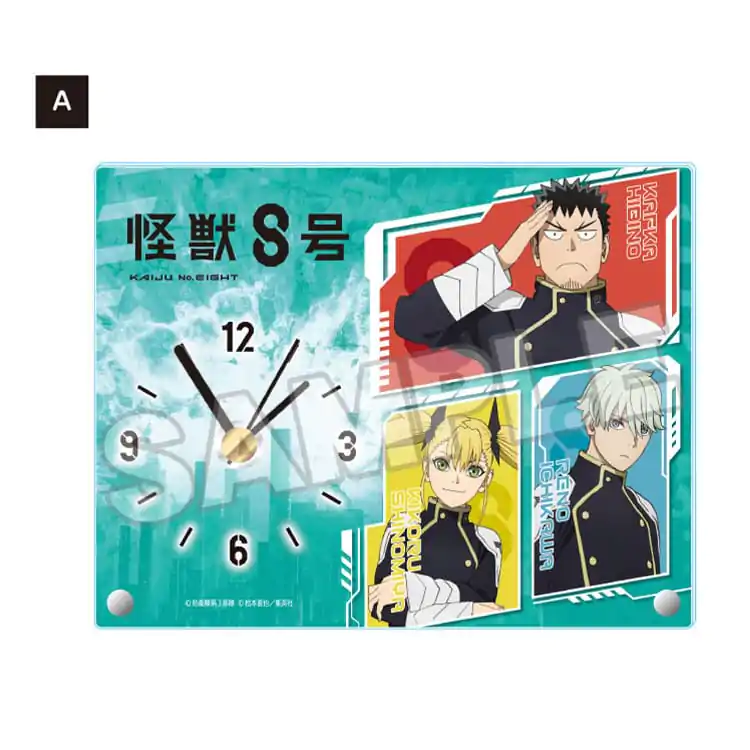 Kaiju No. 8 Clock A falióra termékfotó