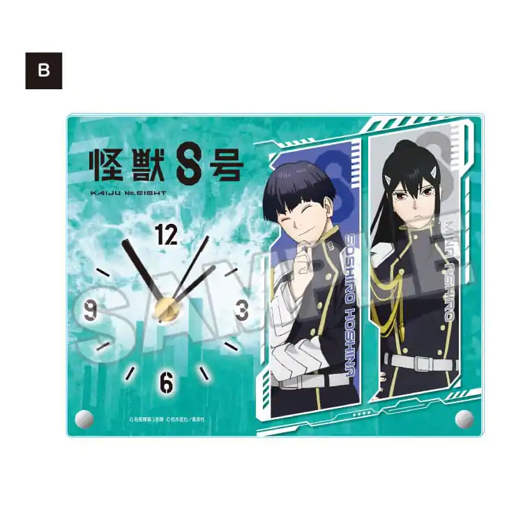Kaiju No. 8 Clock B falióra termékfotó
