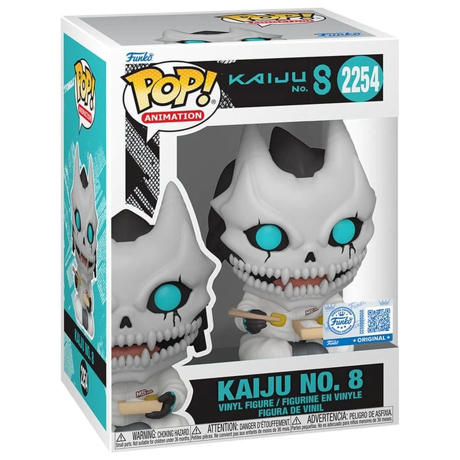 Kaiju No. 8 Funko POP! Animation Vinyl figura Kaiju No. 8 (Jumpsuit) 9 cm termékfotó