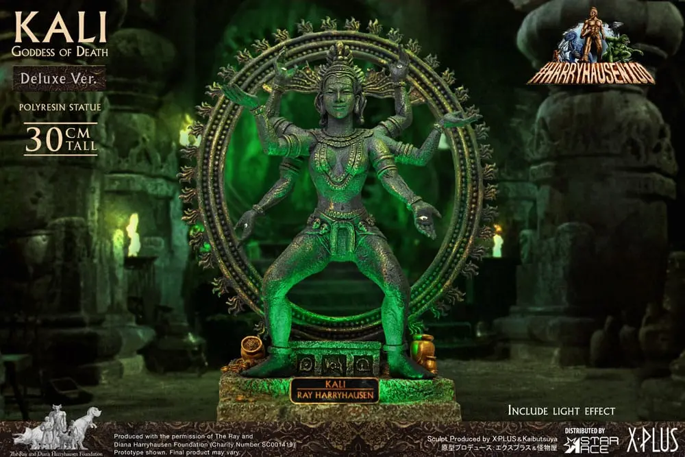 Kali Goddess of Death Kali Deluxe Ver. szobor figura 30 cm termékfotó