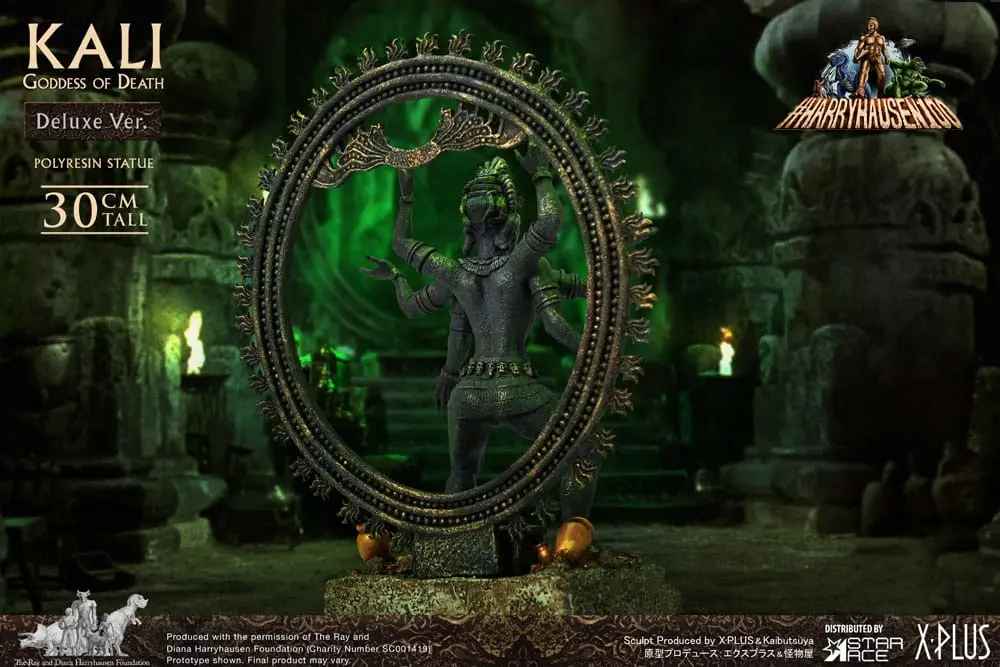 Kali Goddess of Death Kali Deluxe Ver. szobor figura 30 cm termékfotó