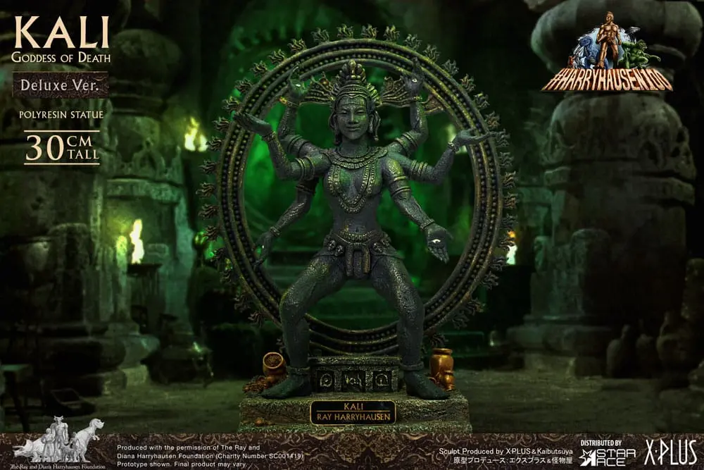 Kali Goddess of Death Kali Deluxe Ver. szobor figura 30 cm termékfotó