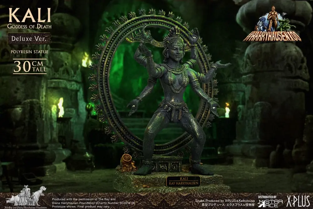 Kali Goddess of Death Kali Deluxe Ver. szobor figura 30 cm termékfotó