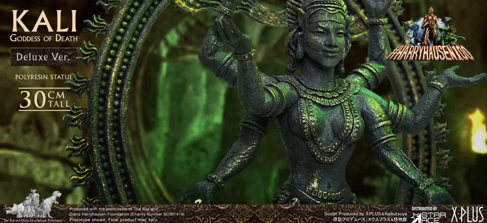 Kali Goddess of Death Kali Deluxe Ver. szobor figura 30 cm termékfotó