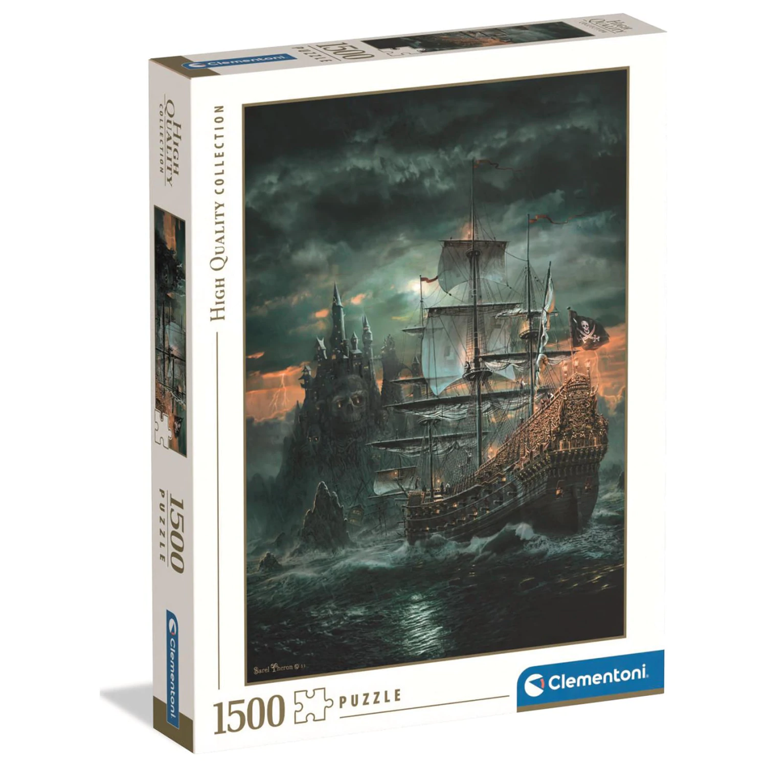Kalózhajó Haunted Seas 1500 db-os puzzle termékfotó
