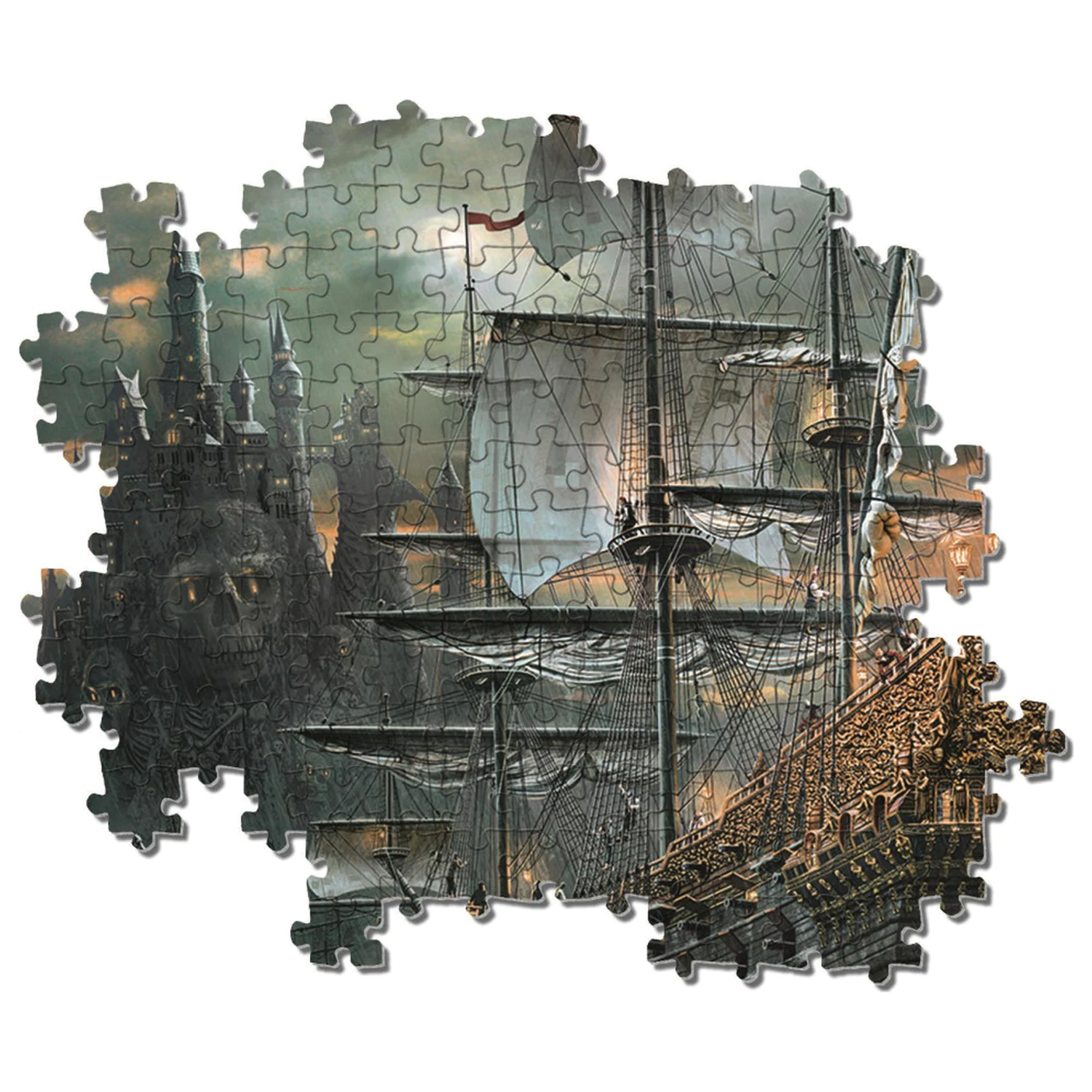 Kalózhajó Haunted Seas 1500 db-os puzzle termékfotó