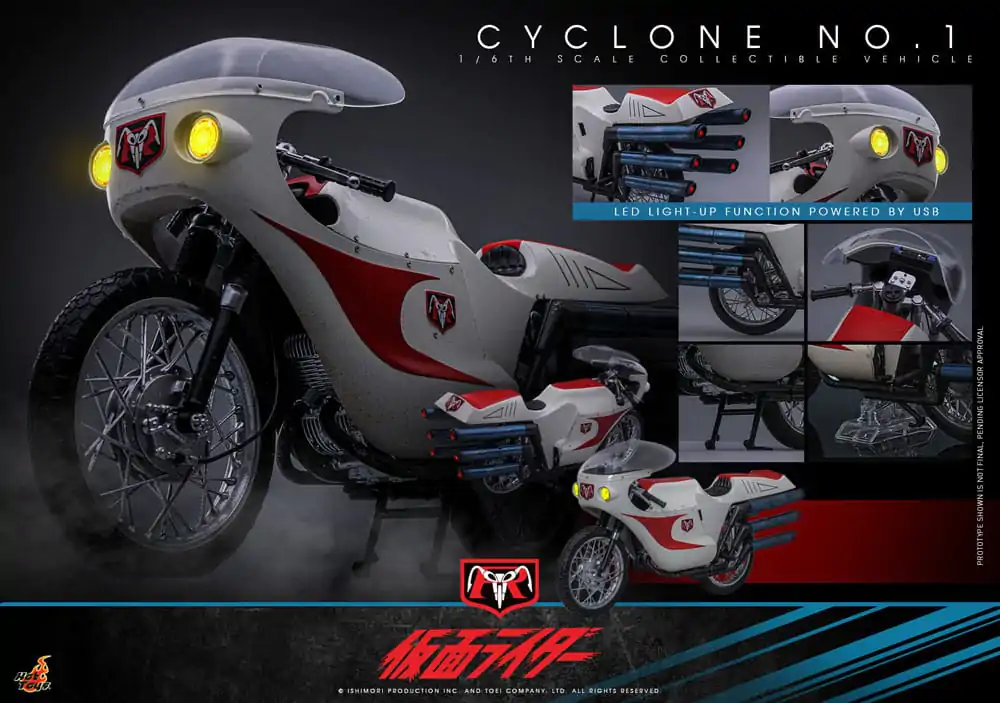 Kamen Rider 1/6 Cylone No. 1 19 cm termékfotó