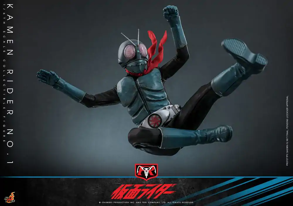 Kamen Rider 1/6 Kamen Rider No. 1 akciófigura 30 cm termékfotó