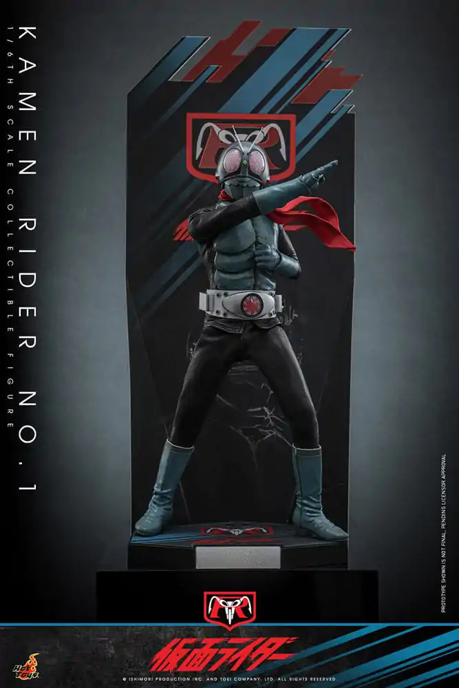 Kamen Rider 1/6 Kamen Rider No. 1 akciófigura 30 cm termékfotó