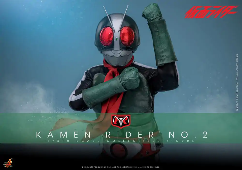 Kamen Rider 1/6 Kamen Rider No. 2 akciófigura 30 cm termékfotó