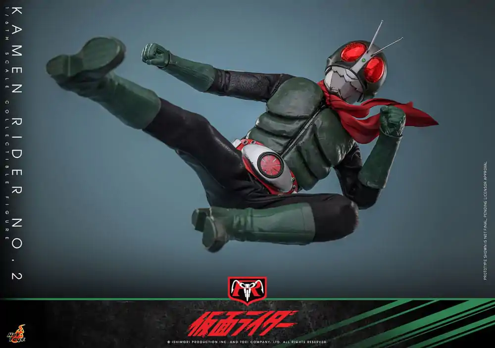 Kamen Rider 1/6 Kamen Rider No. 2 akciófigura 30 cm termékfotó