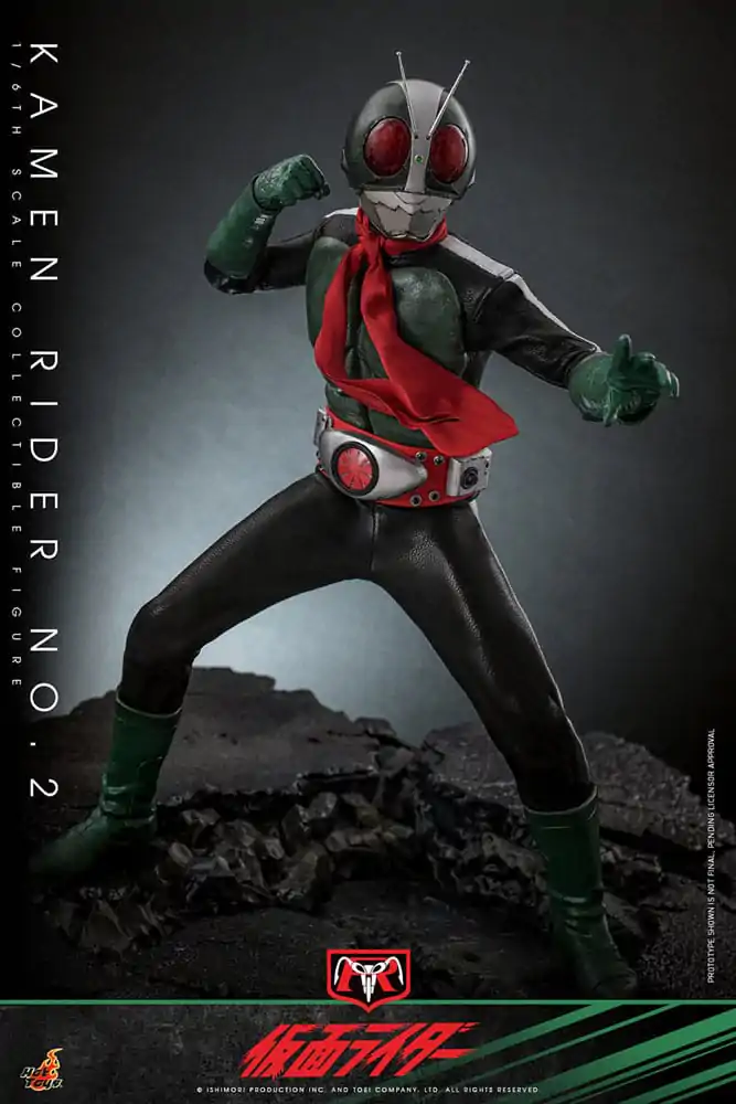 Kamen Rider 1/6 Kamen Rider No. 2 akciófigura 30 cm termékfotó