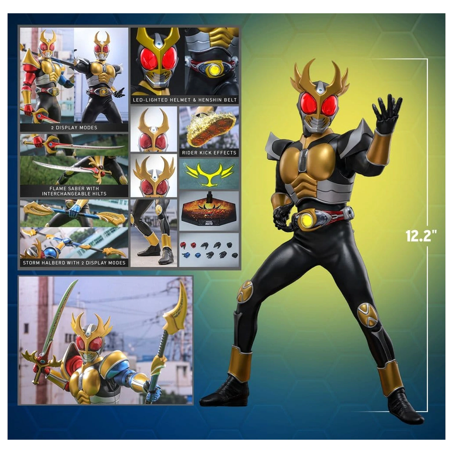 Kamen Rider akciófigura 1/6 Agito 31 cm termékfotó
