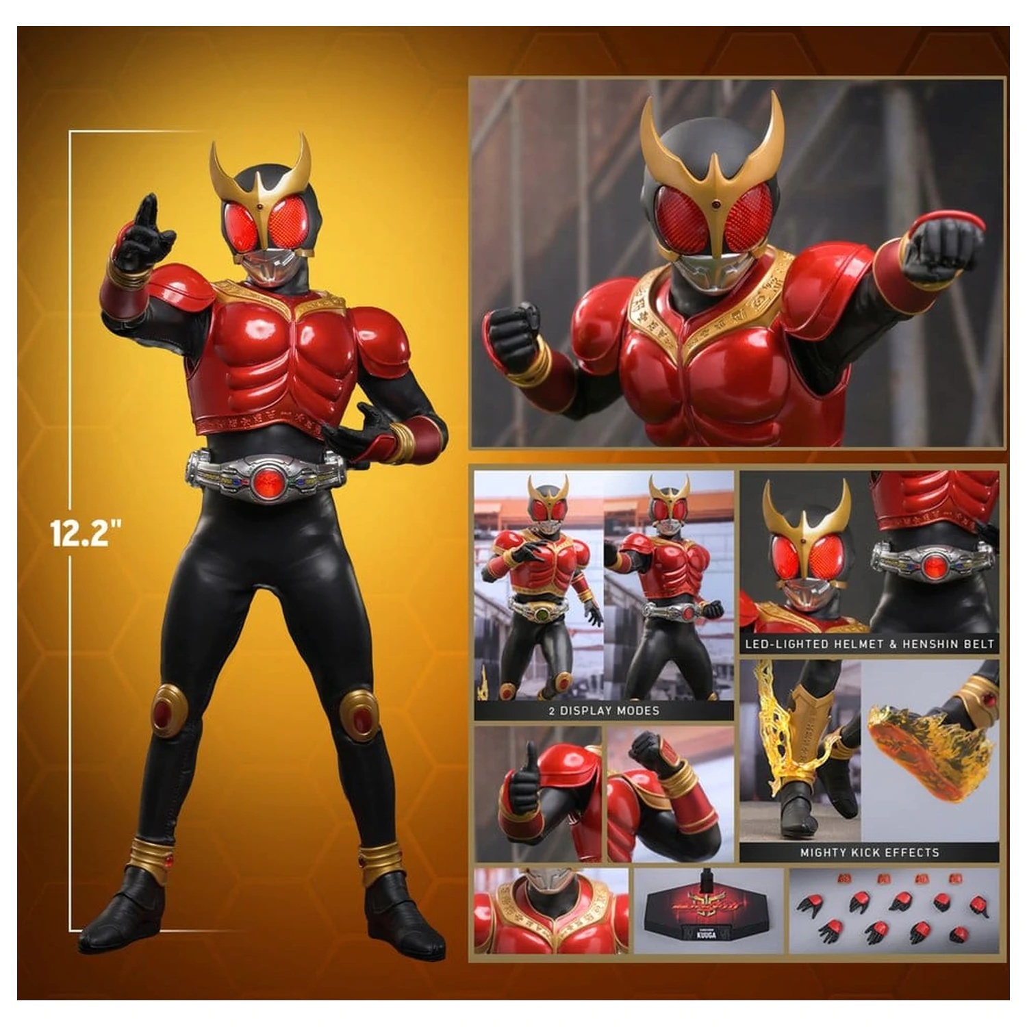 Kamen Rider akciófigura 1/6 Kuuga 31 cm termékfotó