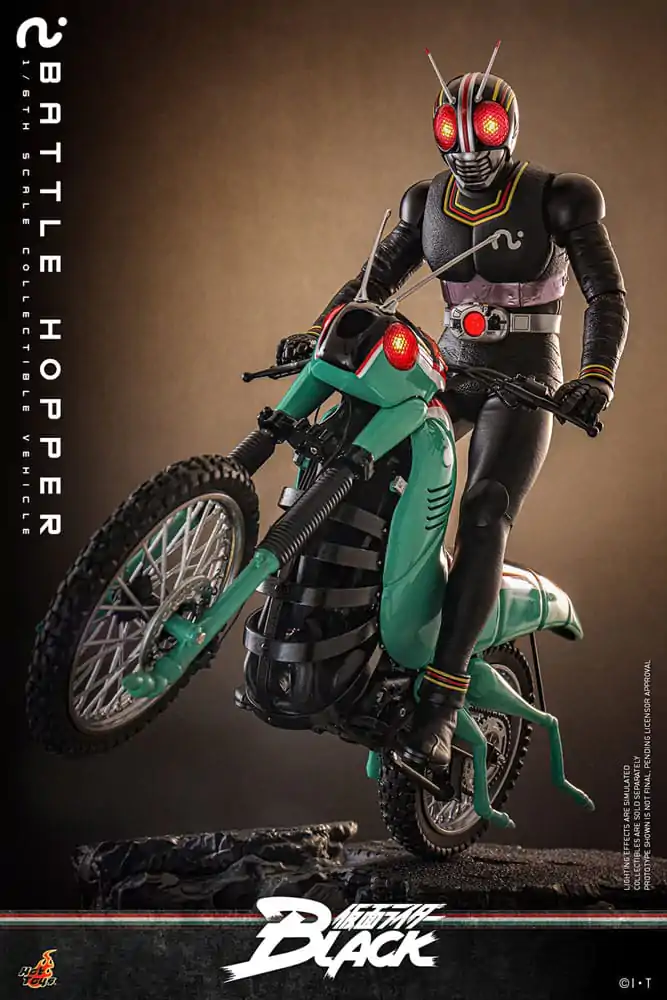 Kamen Rider Black jármű 1/6 Battle Hopper 36 cm termékfotó