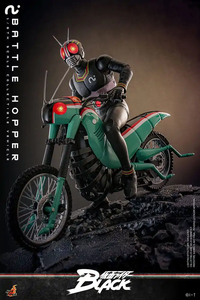 Kamen Rider Black jármű 1/6 Battle Hopper 36 cm termékfotó