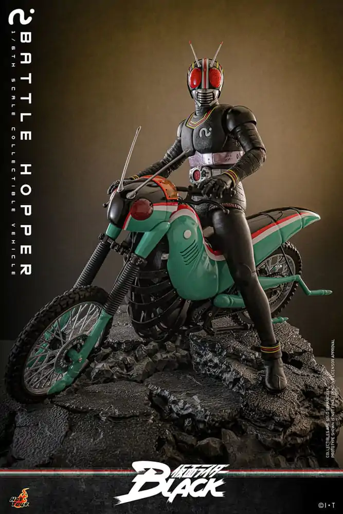 Kamen Rider Black jármű 1/6 Battle Hopper 36 cm termékfotó