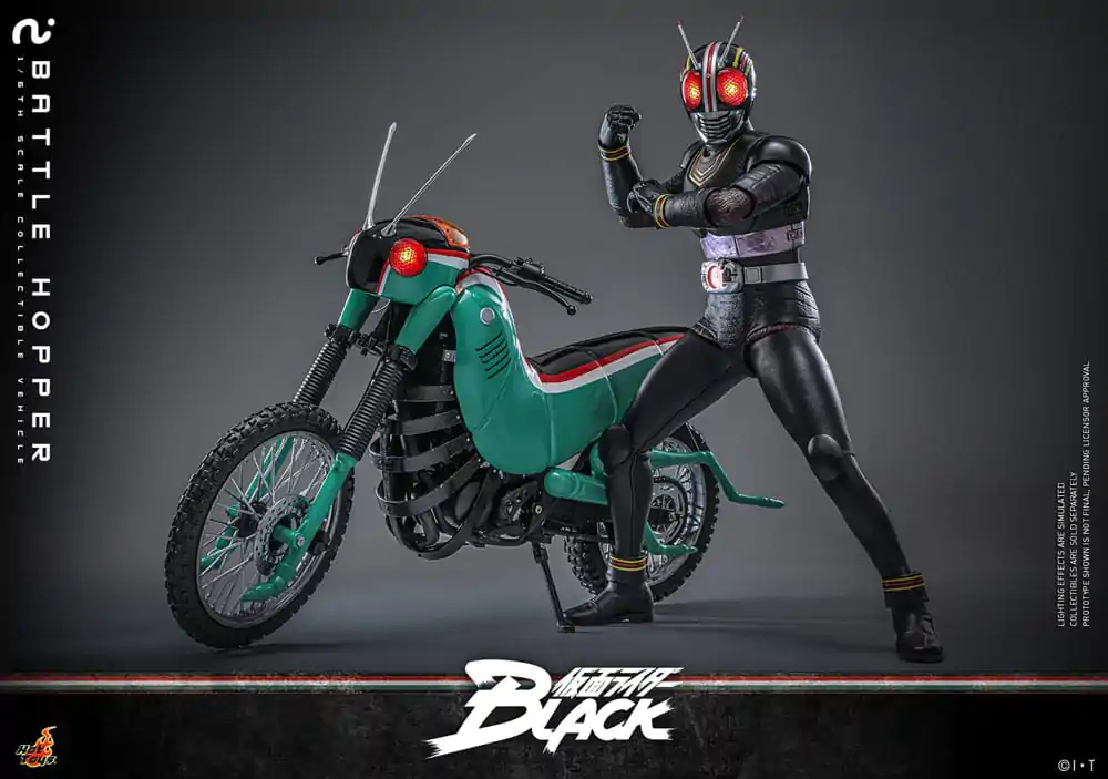 Kamen Rider Black jármű 1/6 Battle Hopper 36 cm termékfotó