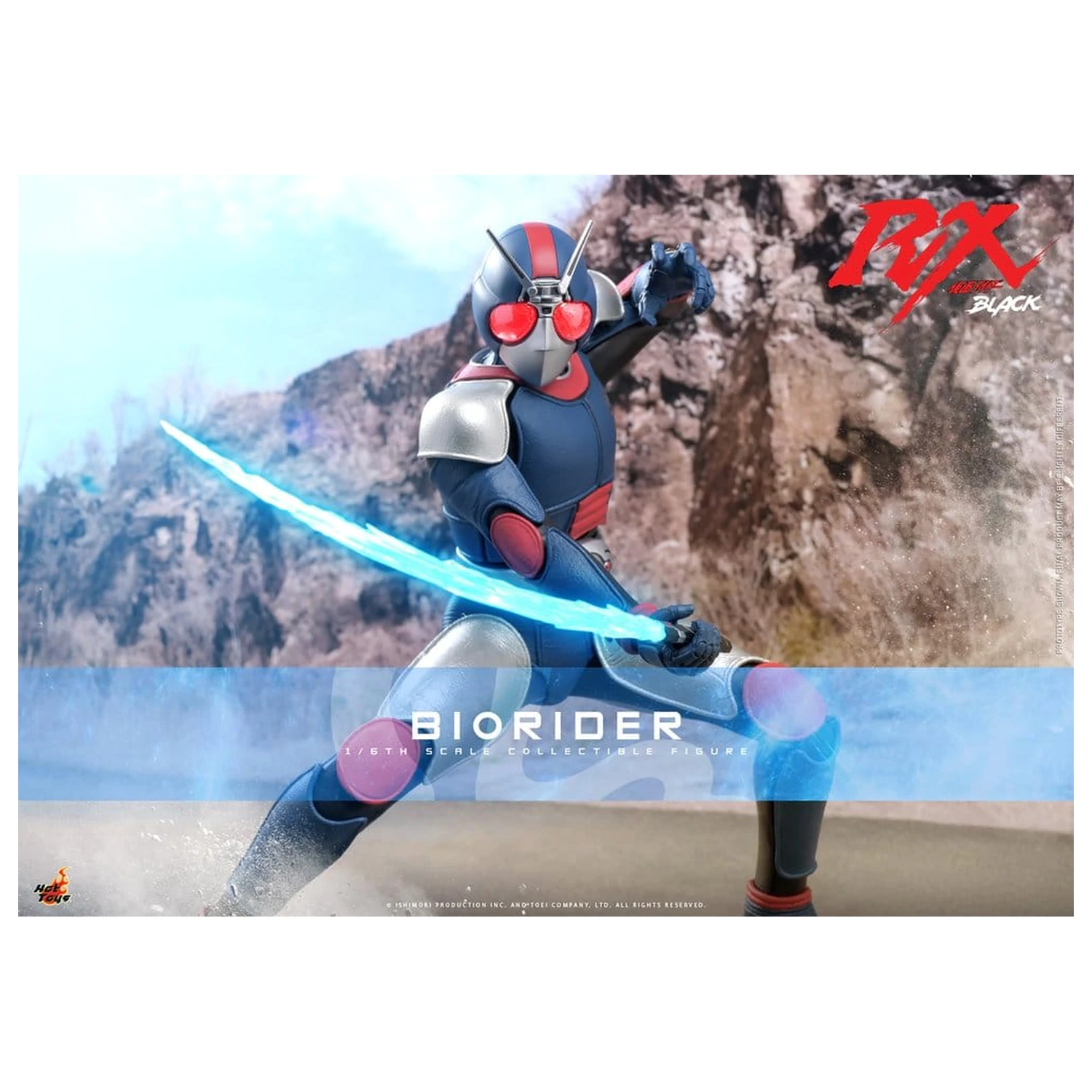 Kamen Rider Black RX 1/6 BioRider akciófigura 31 cm termékfotó