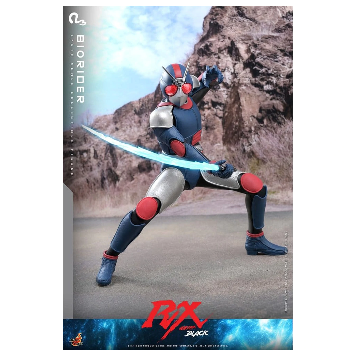 Kamen Rider Black RX 1/6 BioRider akciófigura 31 cm termékfotó