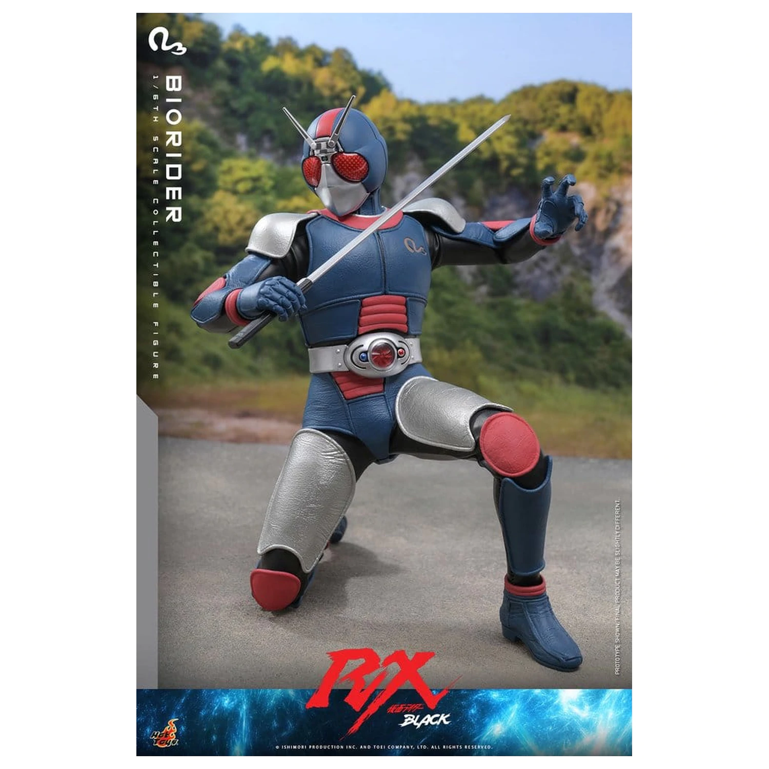 Kamen Rider Black RX 1/6 BioRider akciófigura 31 cm termékfotó